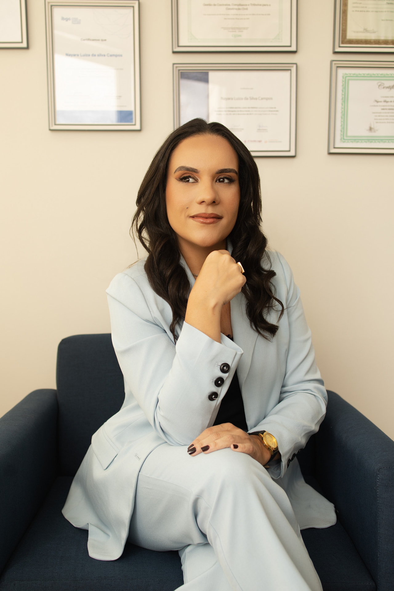 Nayara Campos, advogada e fundadora da N.Campos Advogados